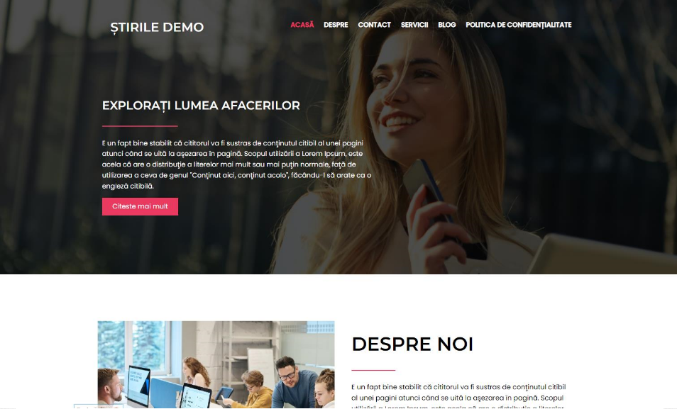 Website: Wordpres Demo